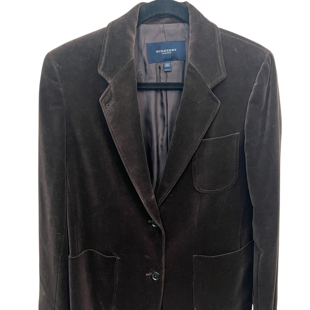 Burberry Brown London Womenβs Jacket Size 12 - Picture 7 of 17